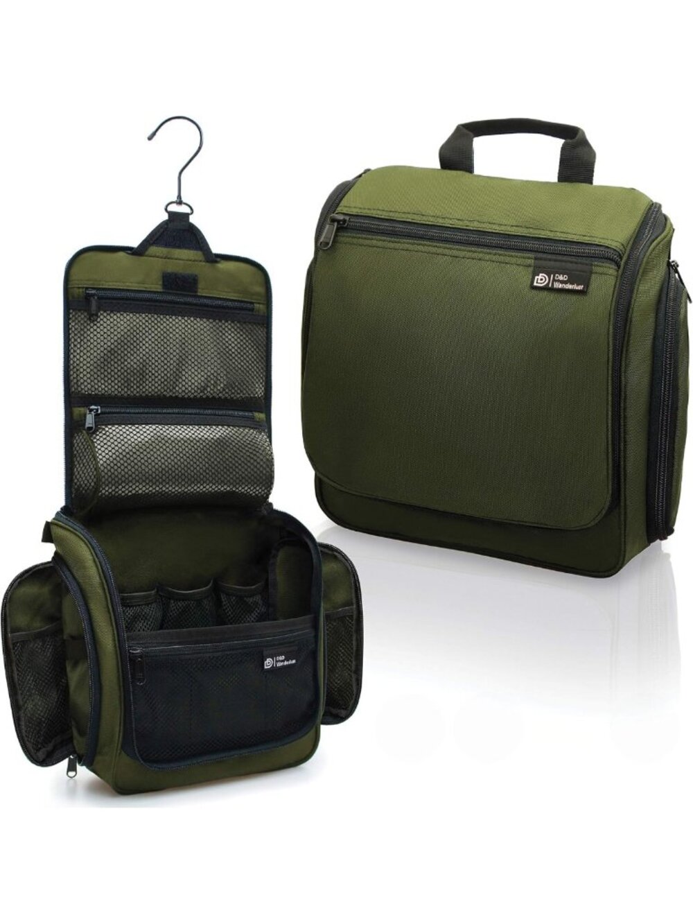 Large Travel Toiletry Bag for Women & Men | Hanging Organizer for Easy Packing